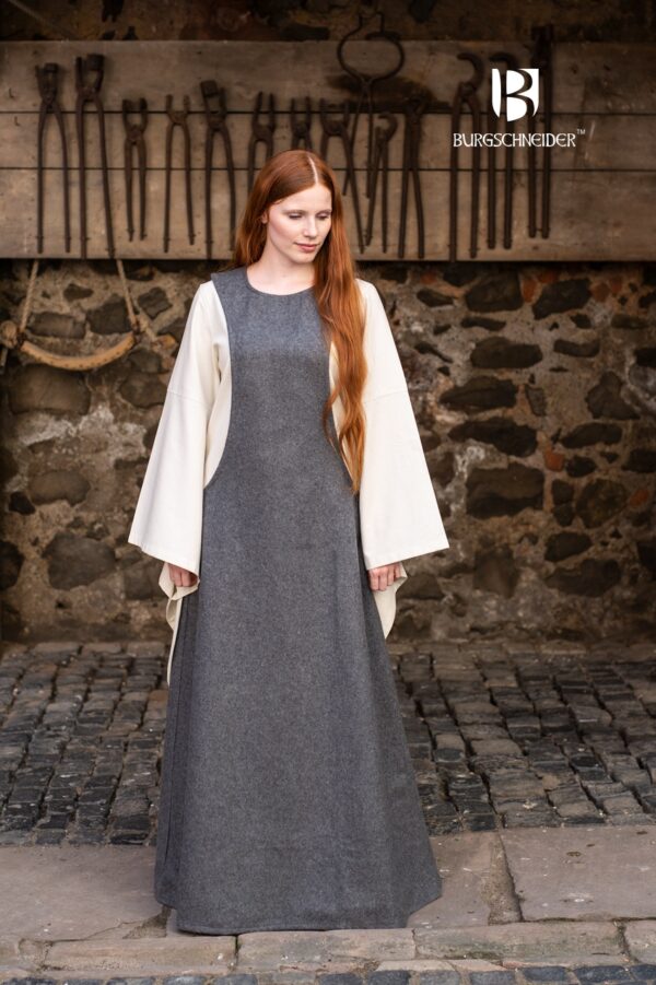 Wool Surcot Albrun Grey - Imagen 3