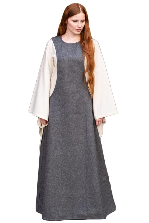 Wool Surcot Albrun Grey