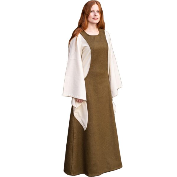 Wool Surcot Albrun Autumn Green - Imagen 2