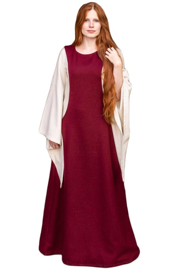 Wool Surcot Albrun Red