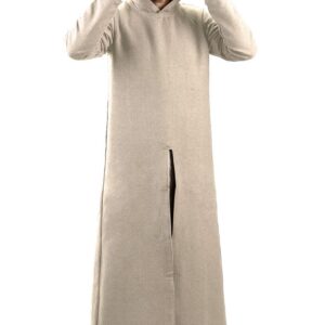 Hooded Long Tunic Renaud Natural