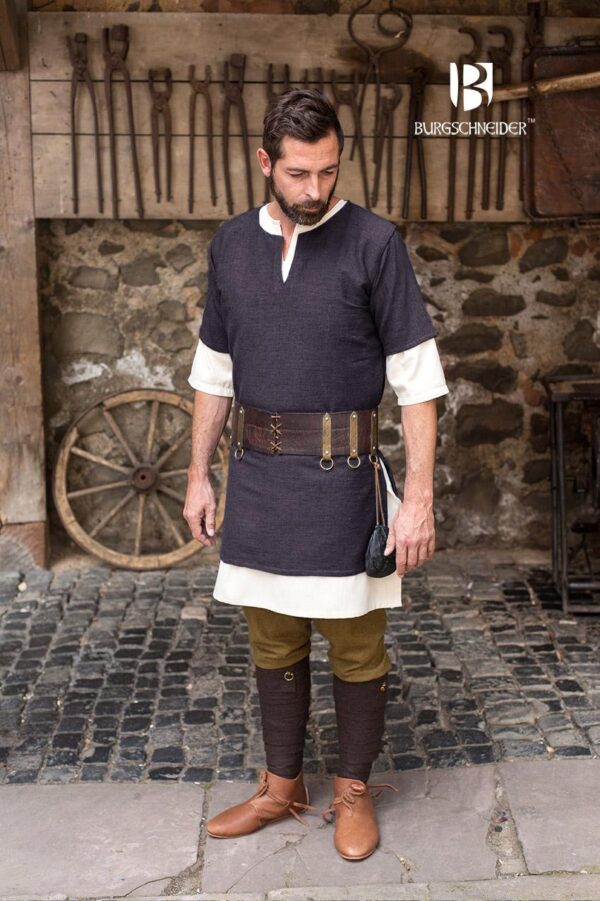 Short Sleeve Tunic Aegir Grey - Imagen 5