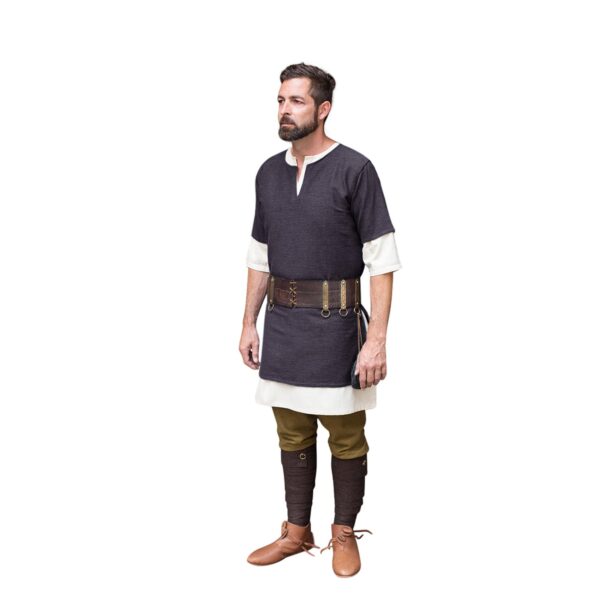 Short Sleeve Tunic Aegir Grey - Imagen 2