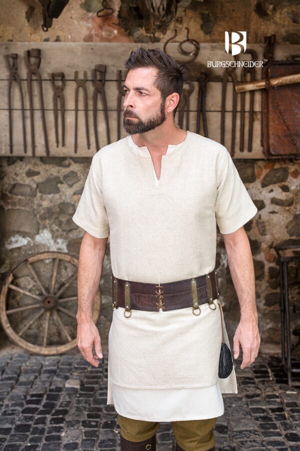 Short Sleeve Tunic Aegir Hemp - Imagen 4