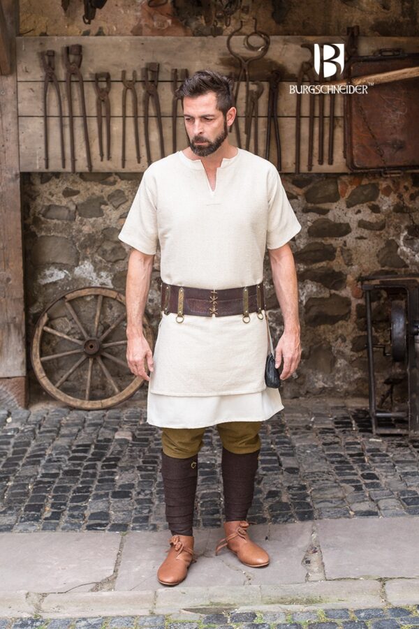 Short Sleeve Tunic Aegir Hemp - Imagen 5