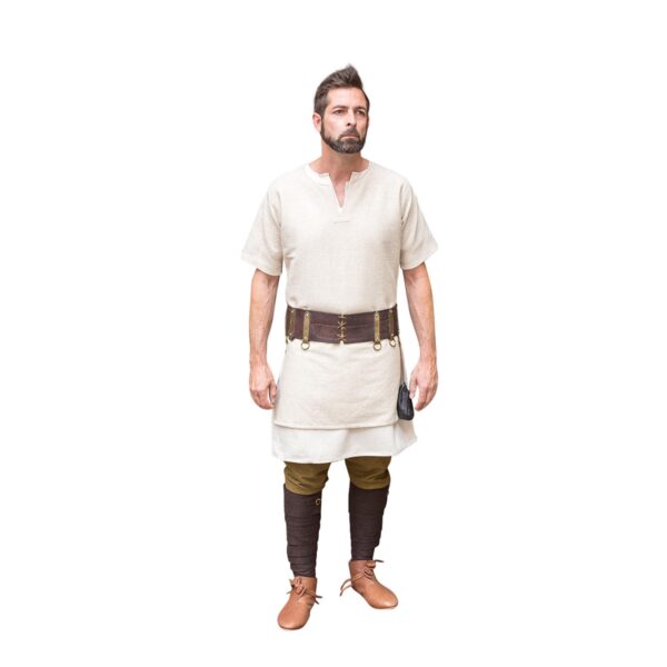 Short Sleeve Tunic Aegir Hemp - Imagen 3
