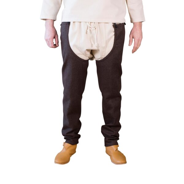 Wool Chausses Bernulf Brown - Imagen 2