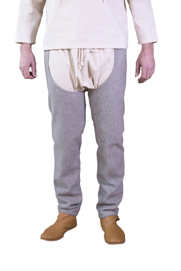 Wool Chausses Bernulf Grey - Imagen 2