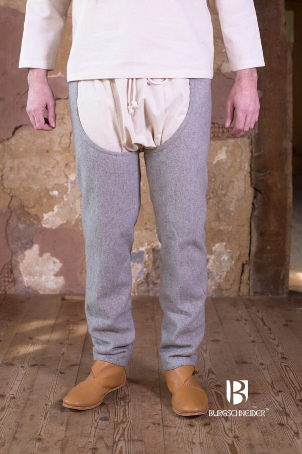 Wool Chausses Bernulf Grey - Imagen 3