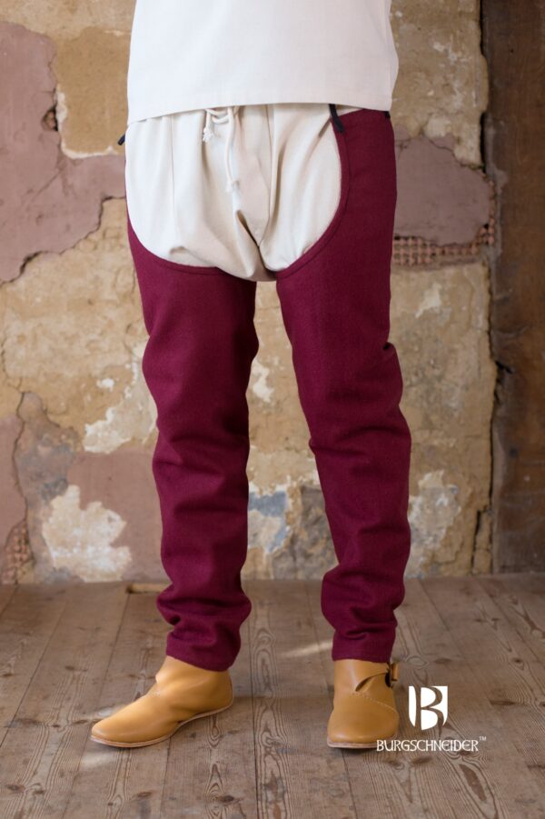 Wool Chausses Bernulf Red - Imagen 4