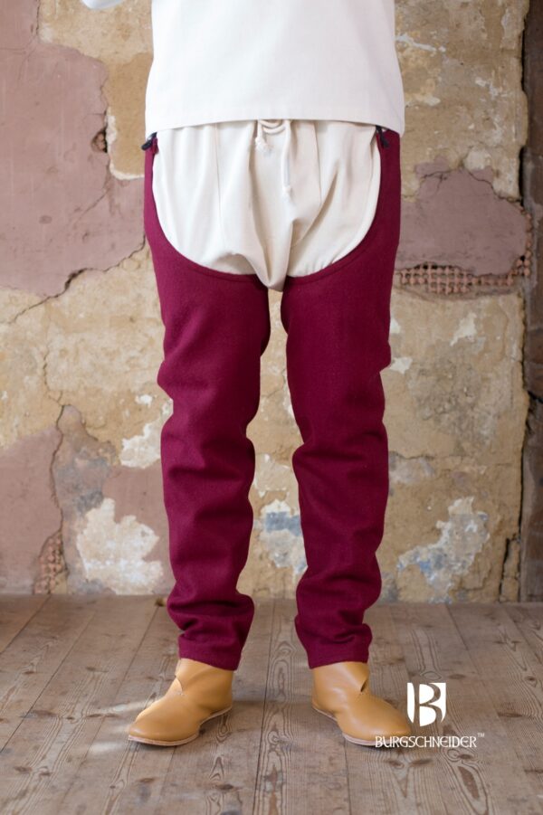 Wool Chausses Bernulf Red - Imagen 5