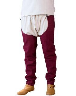 Wool Chausses Bernulf Red