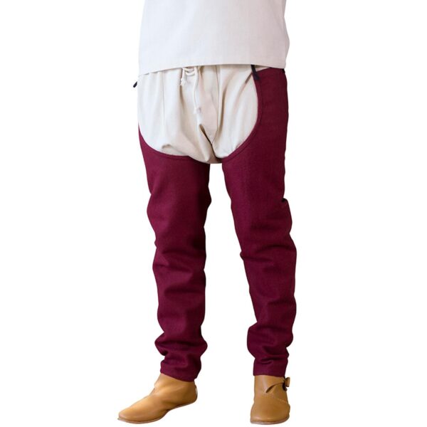 Wool Chausses Bernulf Red
