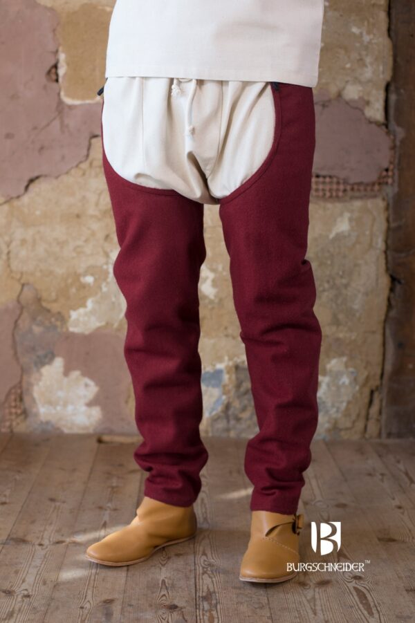 Wool Chausses Bernulf Red - Imagen 3