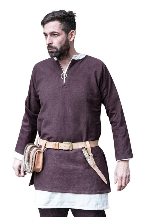 Short Tunic Erik Brown - Imagen 2