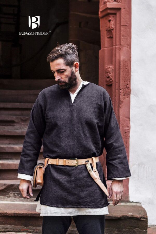 Short Tunic Erik Grey - Imagen 2