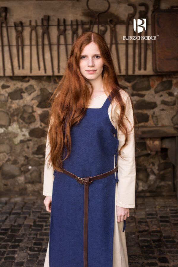 Viking Dress Gyda Blue - Imagen 5