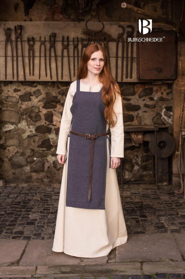 Viking Dress Gyda Grey - Imagen 5