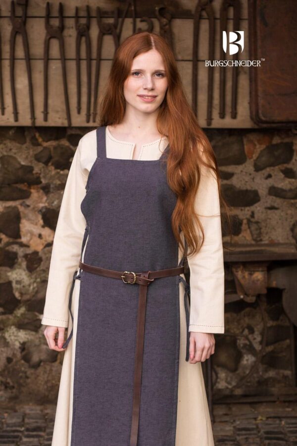 Viking Dress Gyda Grey - Imagen 4