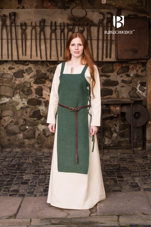 Viking Dress Gyda Green - Imagen 4