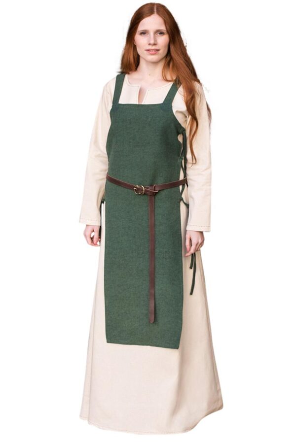 Viking Dress Gyda Green - Imagen 3