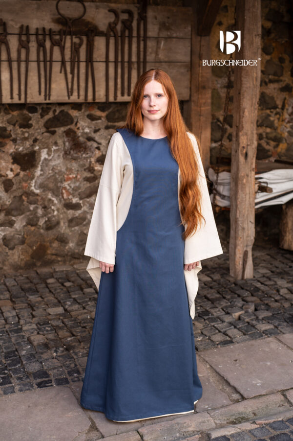 Surcot Isabella Woad Blue - Imagen 4