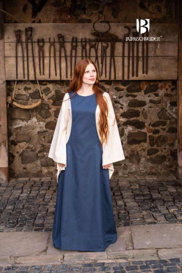 Surcot Isabella Woad Blue - Imagen 5