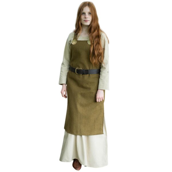 Viking Dress Jodis Autumn Green - Imagen 2