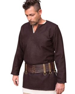 Wool Tunic Lodin Brown