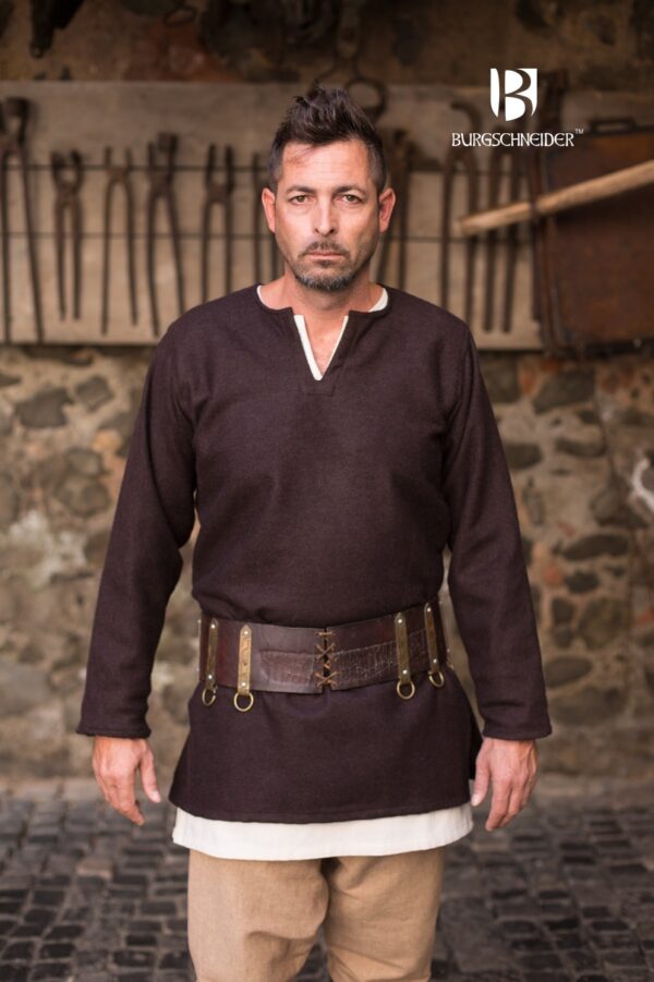 Wool Tunic Lodin Brown - Imagen 5