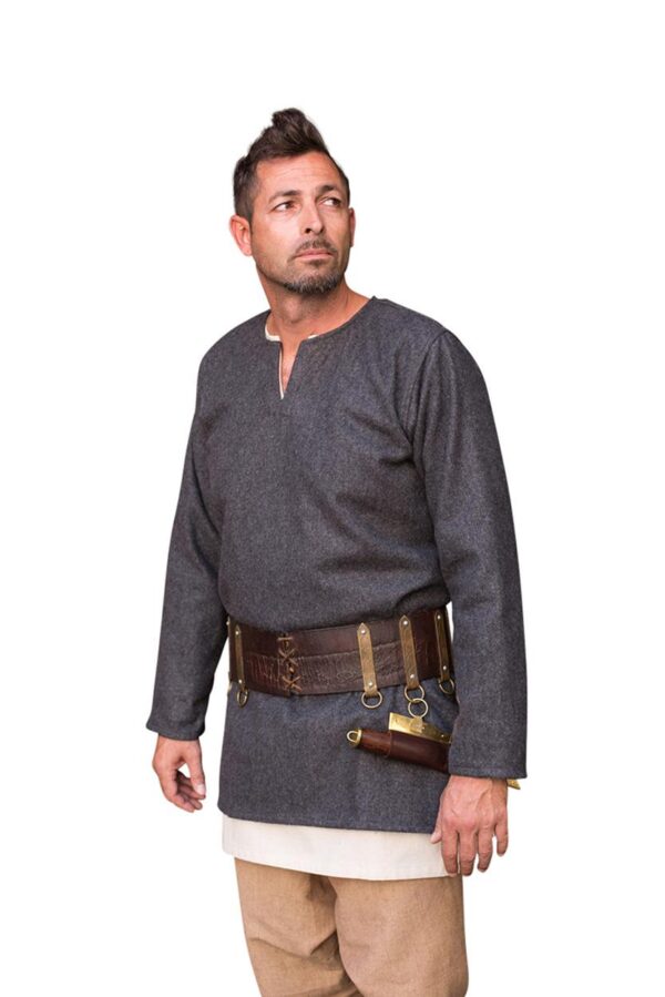 Wool Tunic Lodin Dark Grey - Imagen 3