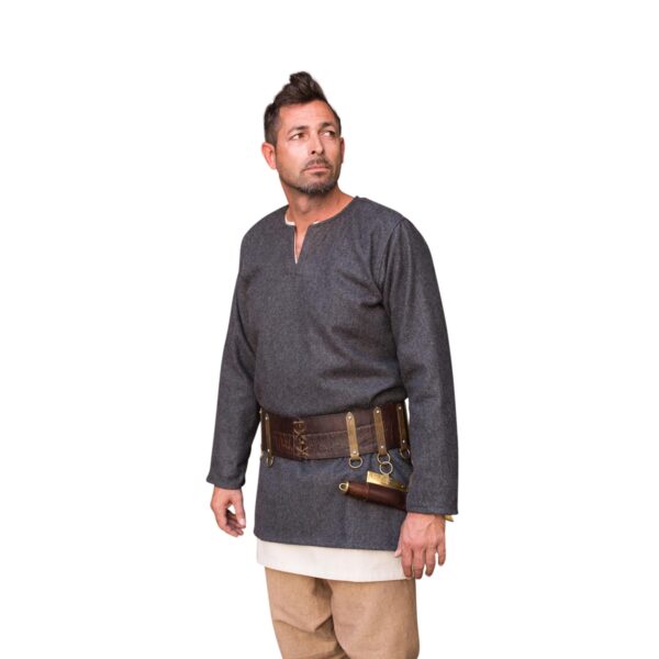 Wool Tunic Lodin Dark Grey - Imagen 2