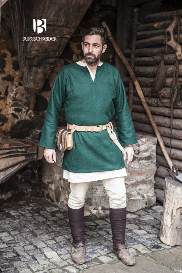 Wool Tunic Lodin Green - Imagen 5