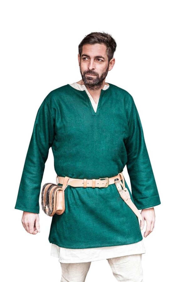 Wool Tunic Lodin Green - Imagen 3