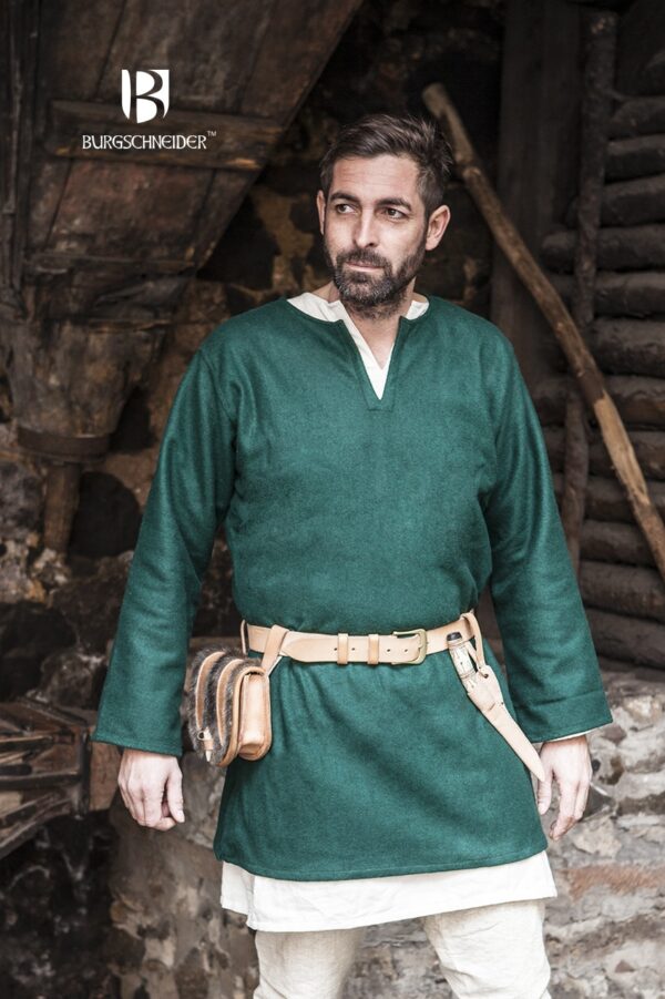 Wool Tunic Lodin Green - Imagen 2
