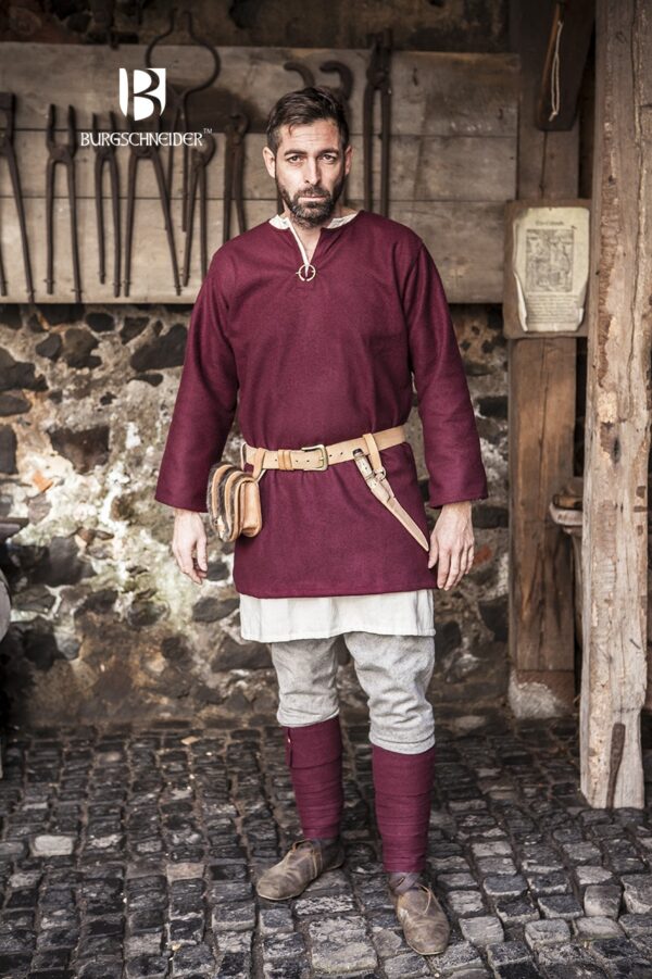 Wool Tunic Lodin Red - Imagen 4
