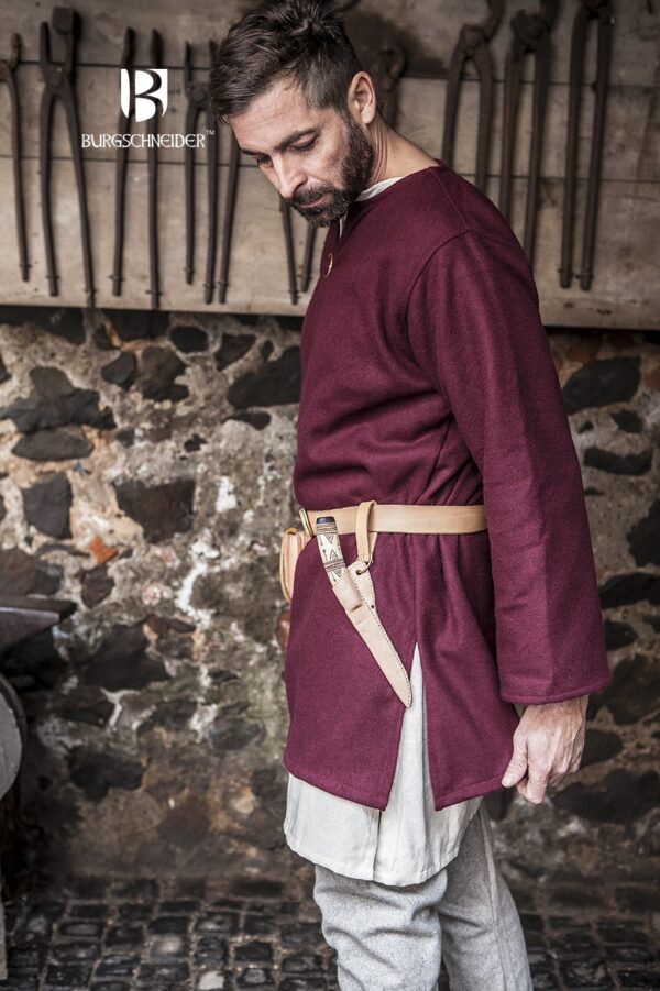 Wool Tunic Lodin Red - Imagen 5