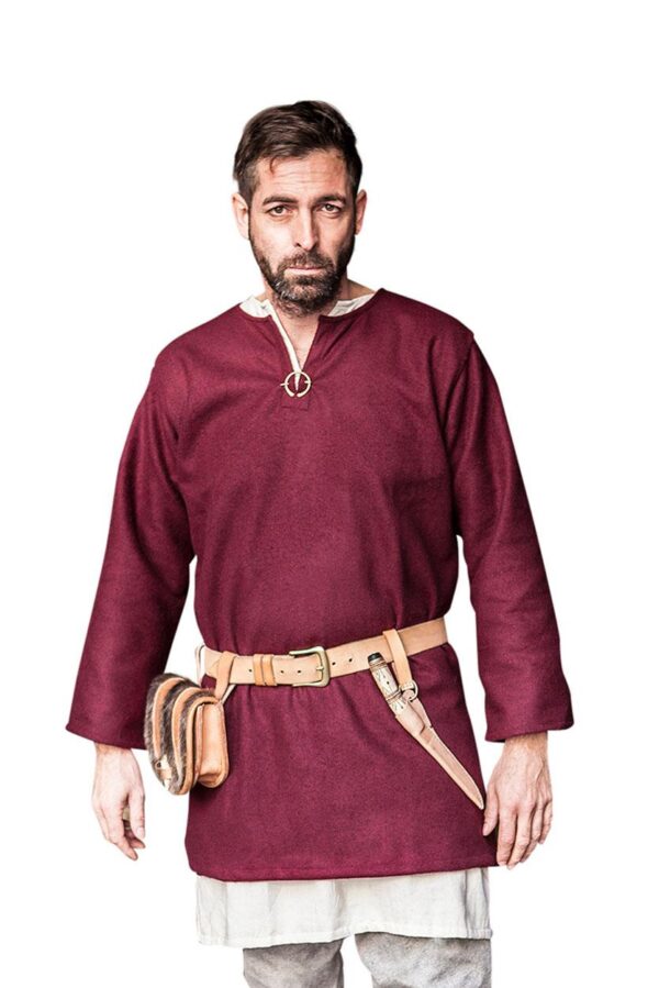 Wool Tunic Lodin Red