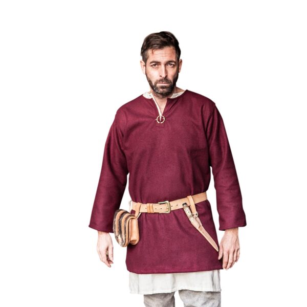 Wool Tunic Lodin Red - Imagen 3