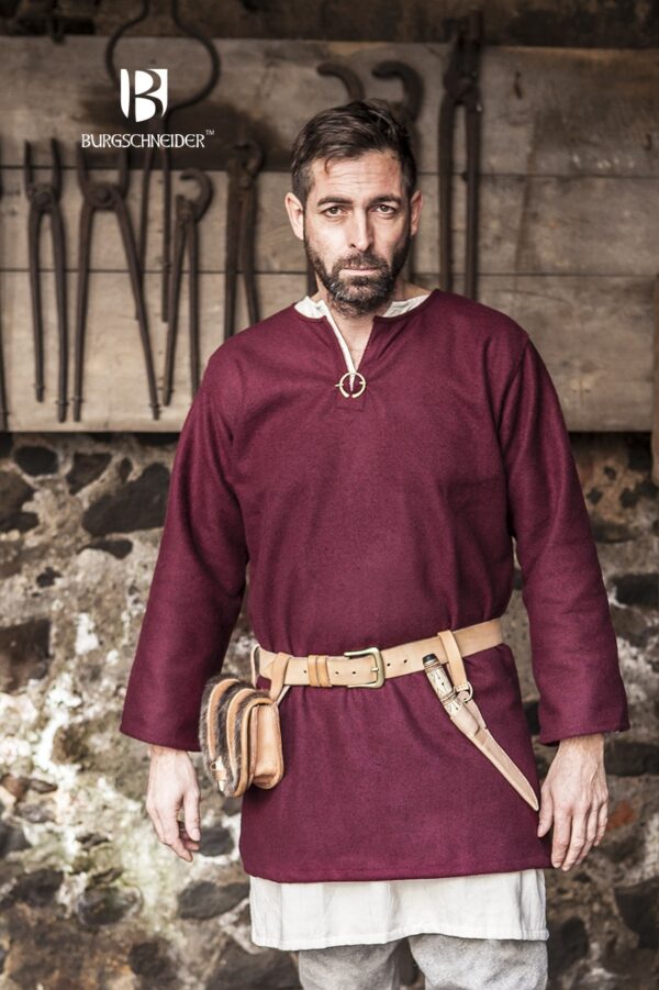 Wool Tunic Lodin Red - Imagen 2