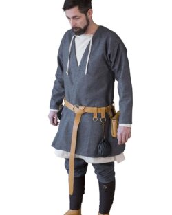 Viking Coat Loki Dark Grey
