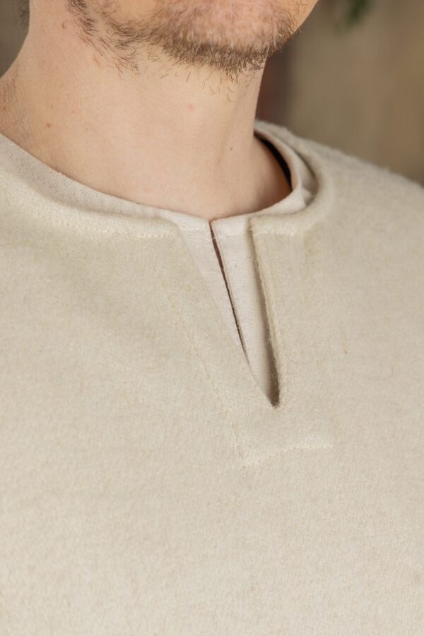 Wool Tunic Lodin Natural - Imagen 5