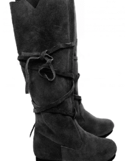 Botas LC 019 de serraje  Negro