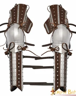 Armadura de piernas brigandina