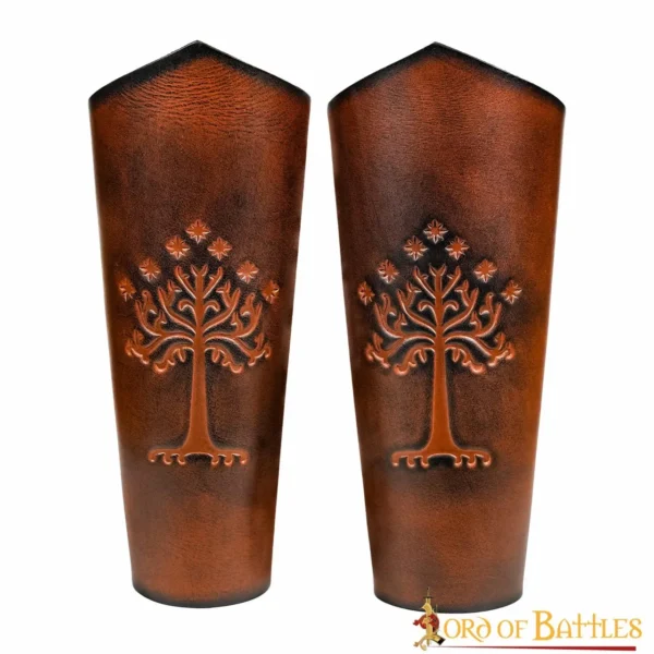 Brazales de cuero Gondor  Largos - Imagen 4