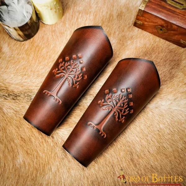Brazales de cuero Gondor  Largos - Imagen 5