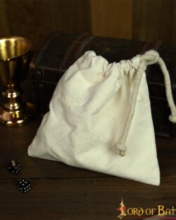 Bolsa con Lona de Algodón  Natural