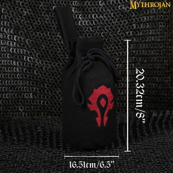 Bolsa de lana Mythrojan «For the Horde» - Imagen 4