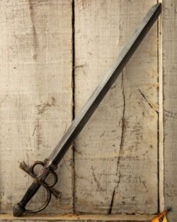 Espada Rillet Rapier Vanguard- Negra - 85 cm / 103cm