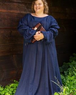 Camisón Lucrezia  Azul Oscuro